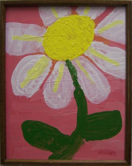 painting of flower