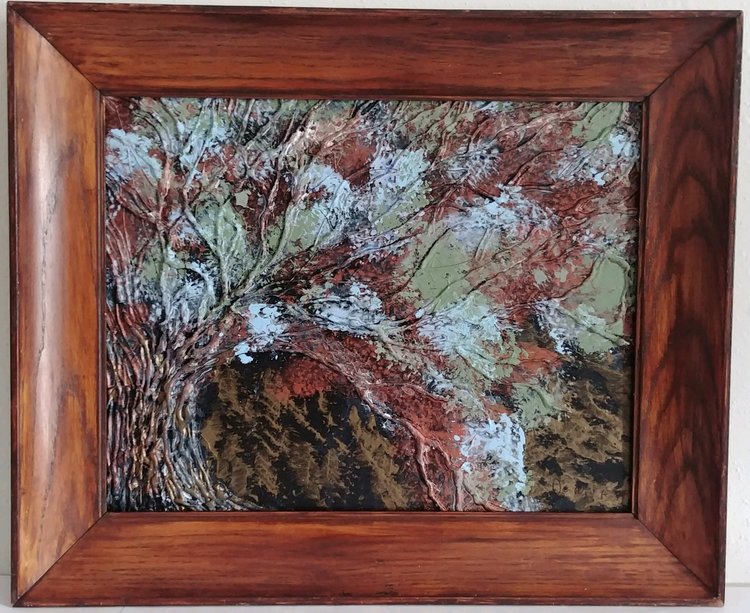 painting of tree with branches