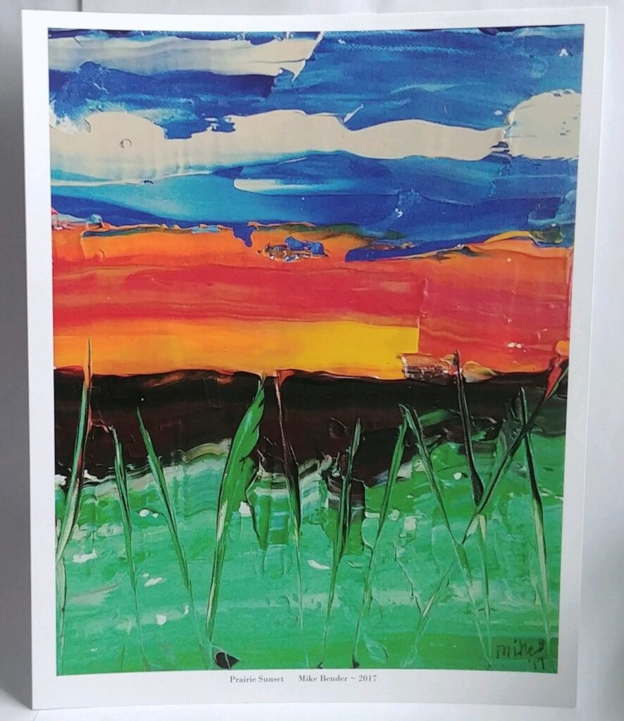 Prairie+Sunset+Print Aspire Creative Expressions Prairie Sunset
